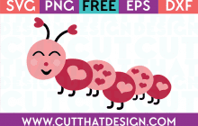 Free Love bug svg cutting file