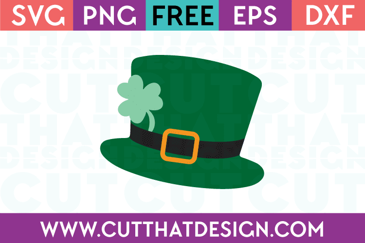 Free St Patrick's Day Hat SVG File