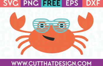 Free Summer Crab SVG