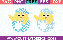 SVG Chicks Eggs Free