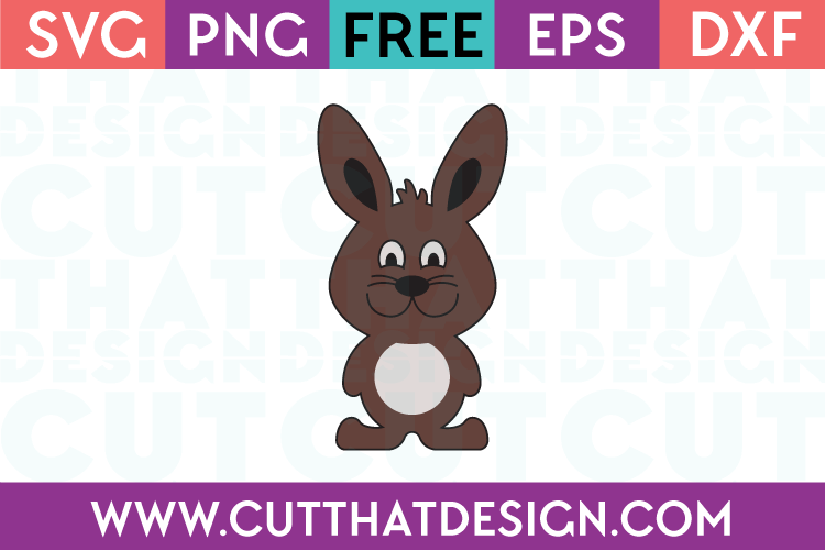 Free Easter Bunny SVG File