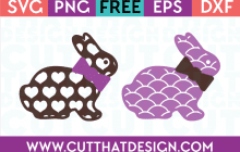 Free SVG Files for Download Easter Bunny