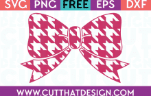 Free Bow SVG Cutting Files