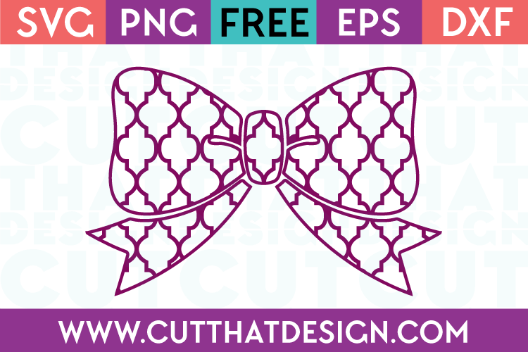 Free Moroccan Bow SVG File