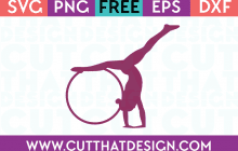 Gymnast SVG Free