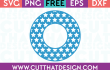 Cut That Design Circle Frames Star Pattern SVG