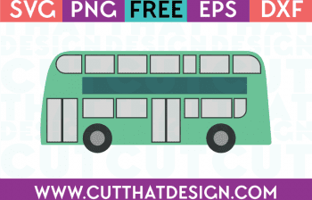 Cut That Design Free Bus SVG Cutting File