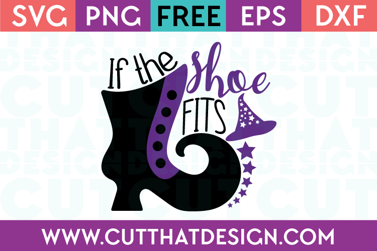 Witch Shoe SVG