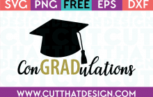 Cut That Design Graduation Free SVG Cutting File