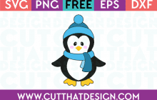 SVG Cutting File Penguin