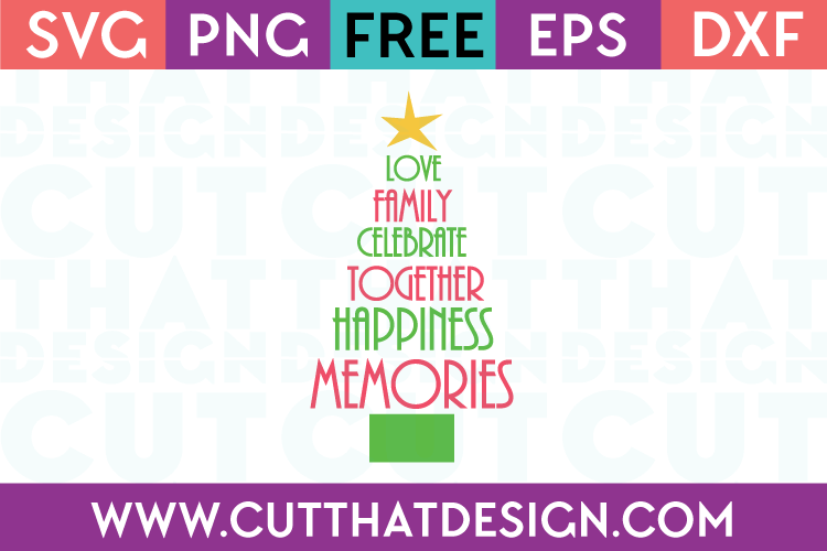 Christmas Tree Free Cutting SVG File