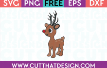 Free Reindeer Cute SVG