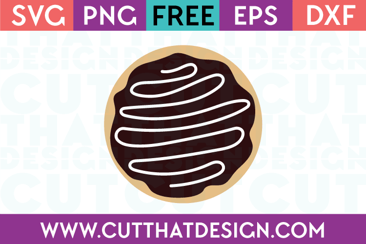 SVG Free Cut Files Donut Design