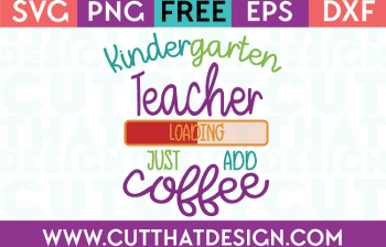 Kindergarten SVG Cutting Files Free