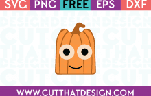 Free SVG Files Pumpkin Square Head