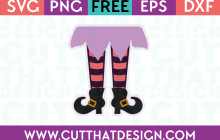 Free SVG Files Witches Legs