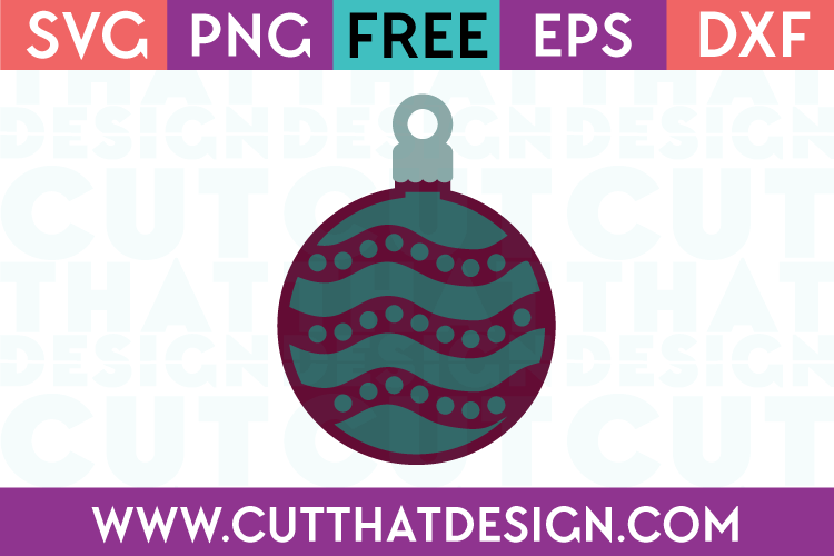 Free SVG Cutting Files Christmas Decoration Designs