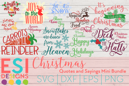 Christmas quotes svg