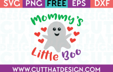 Free SVG Files Mommy's Little Boo