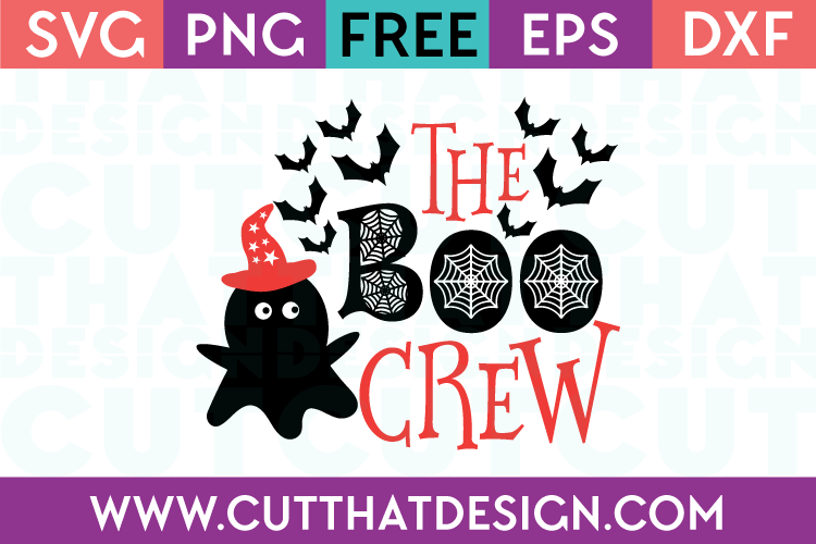 Free SVG Files The Boo Crew