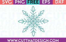 Free SVG Files Christmas Snowflake Design