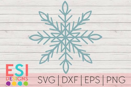 Snowflake SVG File