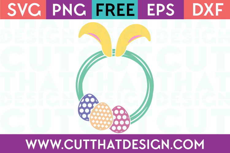 Free Easter SVG Bunny Ears