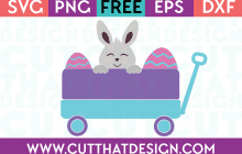 Free Easter Little Wagon SVG