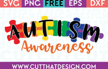 Autism Awareness SVG Free