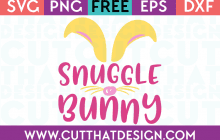 Free SVG Files Snuggle Bunny