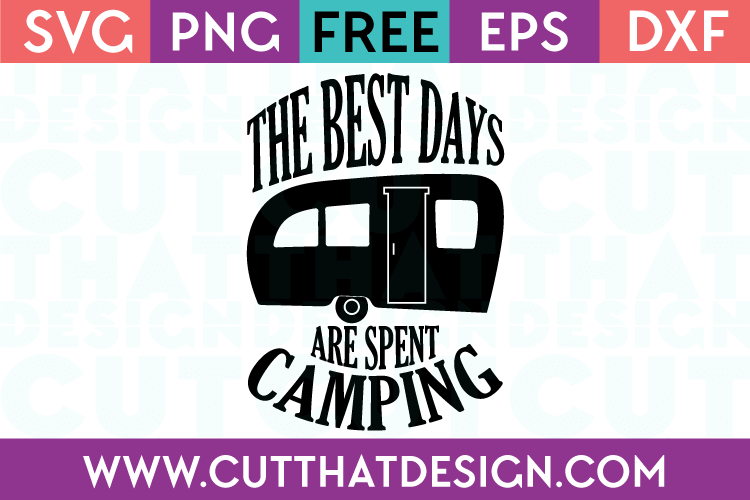 Free SVG Files Camping