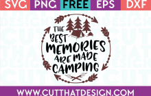 Free Cutting Files Camp Designs