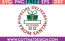 Santa SVG Special Delivery