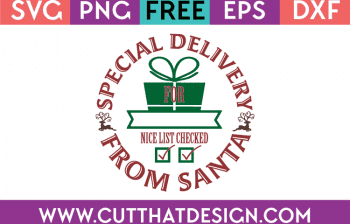 Santa SVG Special Delivery
