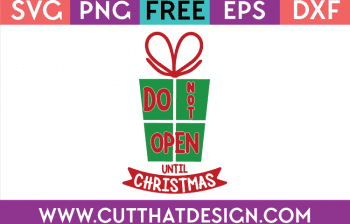 Free SVG File Christmas Present