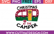 Free SVG Files Christmas at the Camper