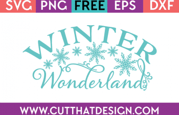 Winter Wonderland Free SVG