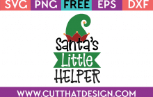 Free SVG Files Santa