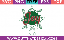 Free SVG Christmas Wreath