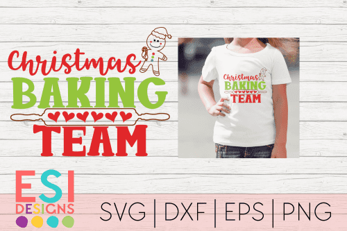 Christmas Baking Team SVG