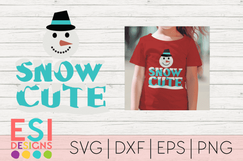 SVG Files Snow Cute Design