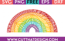 Free Rainbow SVG File