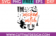 Free Halloween SVG Files Wicked Witch