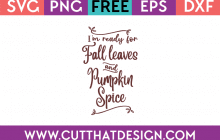 Free Fall SVG Files