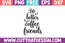 Free SVG Files Coffee