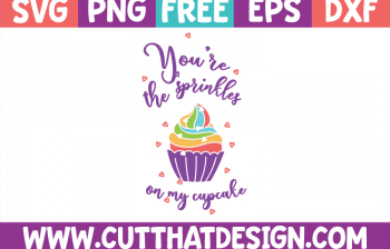 Free SVG Cupcake