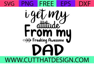 Free Father's Day SVG