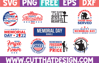 Free Memorial Day SVG Bundle